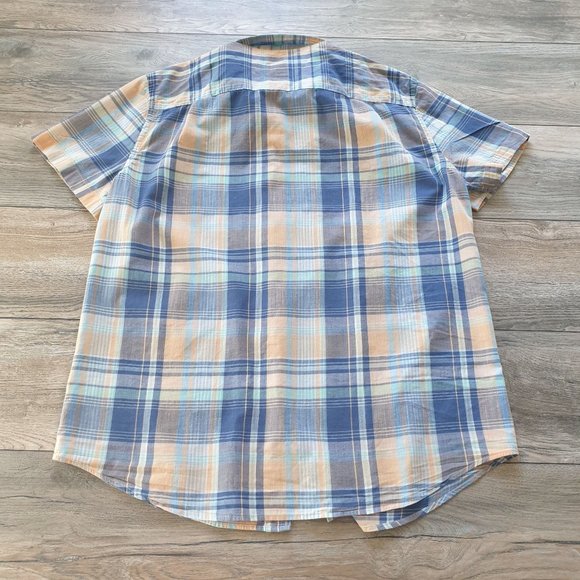 St Johns Bay Mens L Short Sleeve Shirt Relaxed Fit Casual Beach Vacation Resort - Picture 2 of 3